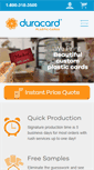 Mobile Screenshot of duracard.com